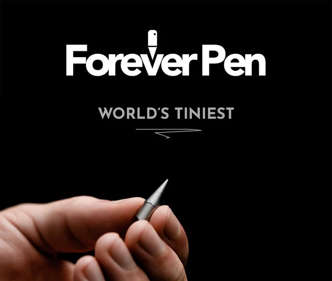 ForeverPen™｜どこへでも持ち運べるミニマルなペン