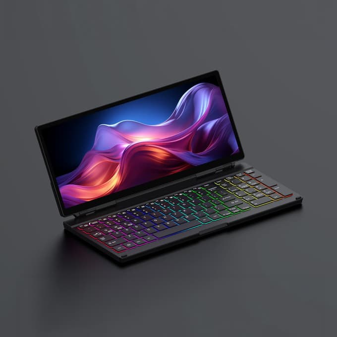 KeyGo Gen2｜4K タッチスクリーン搭載 極薄折りたたみキーボード