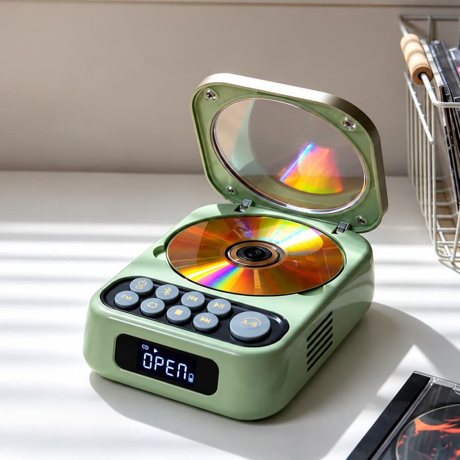 Memdock Revive Your Music Ritual With A Portable Cd Player の製品画像