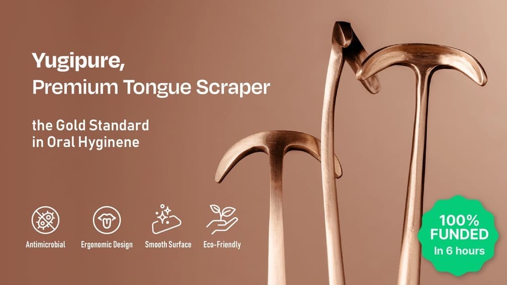 The Ultimate Tongue Scraper|王室の知恵に着想を得たプレミアム舌クリーナー