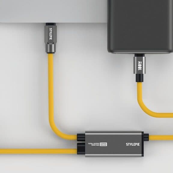 Gemini Cable|シームレスなデュアル充電と多用途ケーブルモードを実現