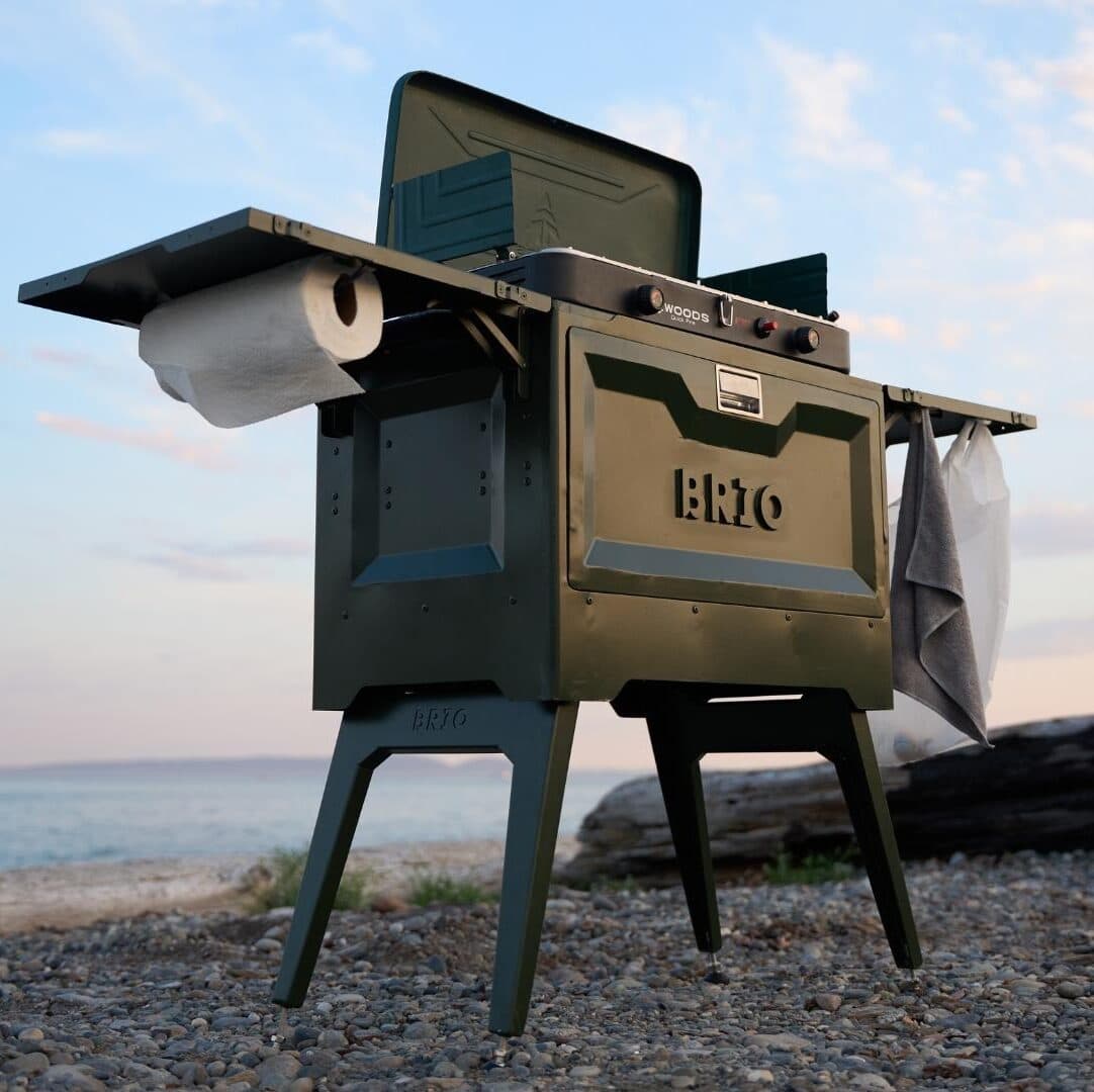 Brio Kitchen Box|アウトドアでの調理を快適にするモジュール式キッチンボックス