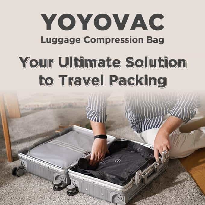 Yoyovac|スーツケースいらずの賢い旅のパートナー