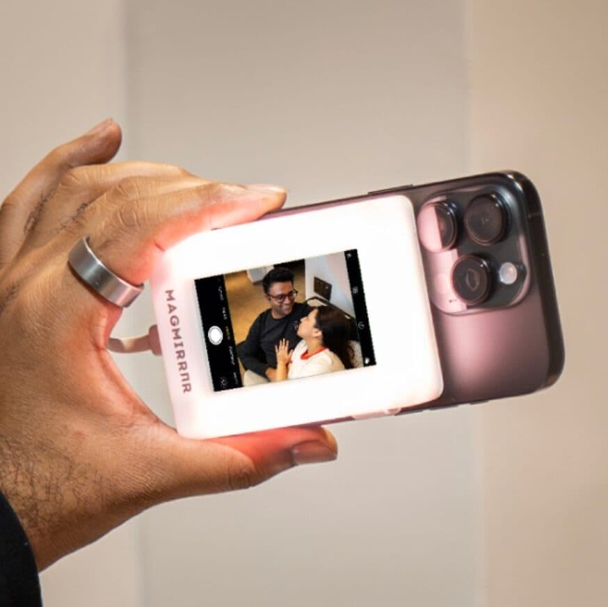 MagMirror|スマートフォンを本格的な撮影スタジオに変える3-in-1ツール