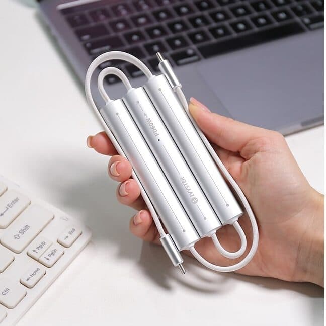 IVYCable P6|急速充電対応のマグネット式ケーブル&パワーバンク