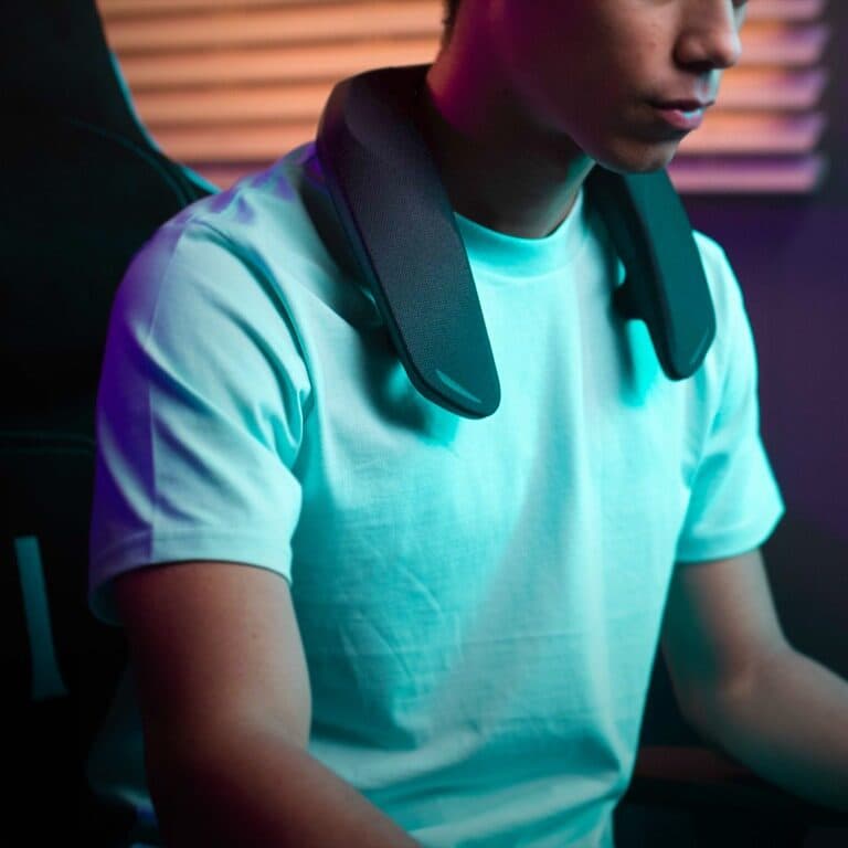 SOUNDSLAYER|ゲーマーのためのワイヤレスネックスピーカー