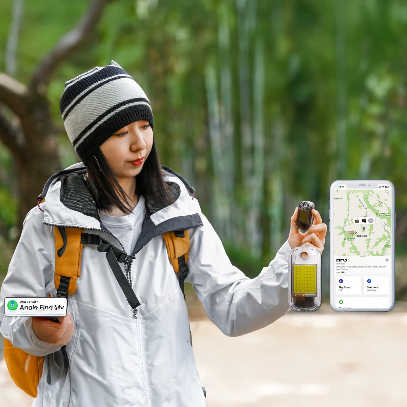 iCETAG|強力フラッシュアラート搭載の次世代型紛失防止デバイス