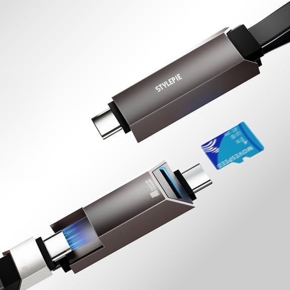 STYLEPIE U Cable Pro|1TBストレージと40Gbps高速転送をひとつにした次世代多機能USBケーブル