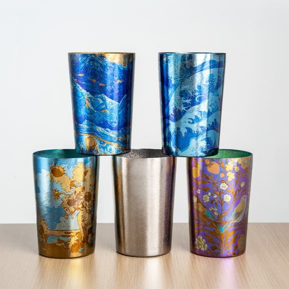 Titaner Color-Ti Double-Wall Cup|究極の純粋な飲み体験をもたらすダブルウォールカップ