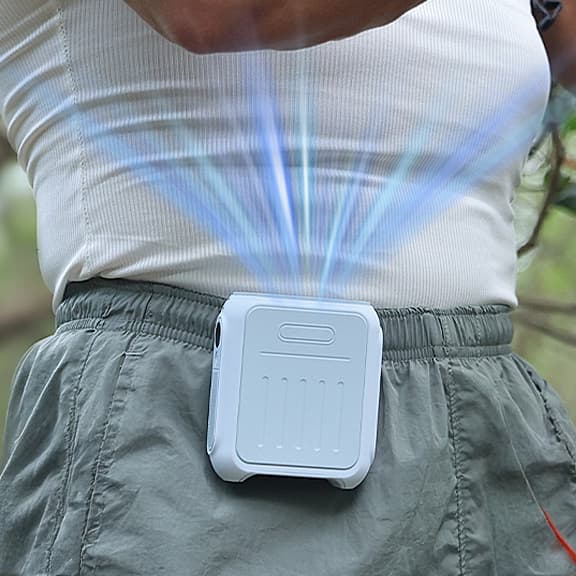 Waist Fan|熱い夏を乗り切る究極のクールでマルチユースなコンパニオン!