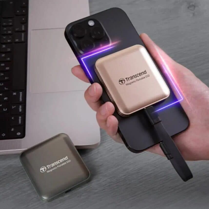 Transcend ESD420|MagSafe 対応・20Gbps 超速伝送のモバイルストレージ