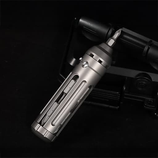 GripNGo 2.0|航空機級チタニウムで再発明された日常携帯用ラチェットドライバー