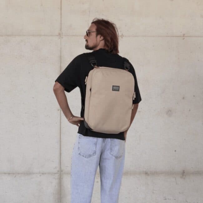 Commuter|4イン1モジュラーヘンプバックパック、日常のあらゆるシーンをカバー