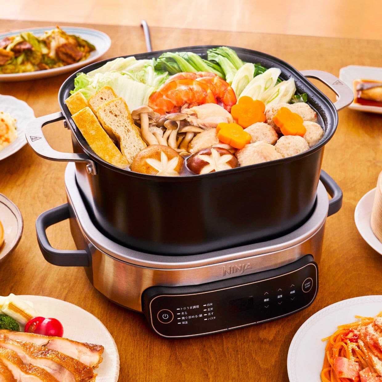 Ninja Everyday Possible Cooker|一皿で多様な料理を実現する、日常の料理を変える多機能クッカー