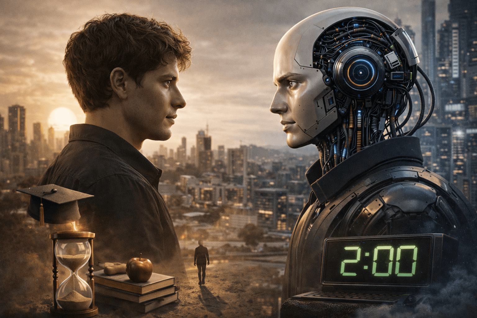 人間 vs AI — 20年の生命を2時間で計算するCEOの思考実験