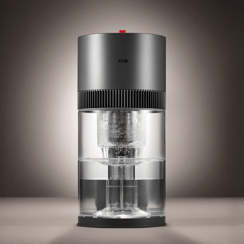 CUE Air Washer|雨の叡智を借りたフィルターレス革命|次世代エアワッシャーのすべて
