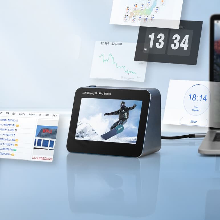 ScreenDock|画面も充電もデータも、デスクの小さなストレスを一台でほどく5-in-1ディスプレイドッキングステーション