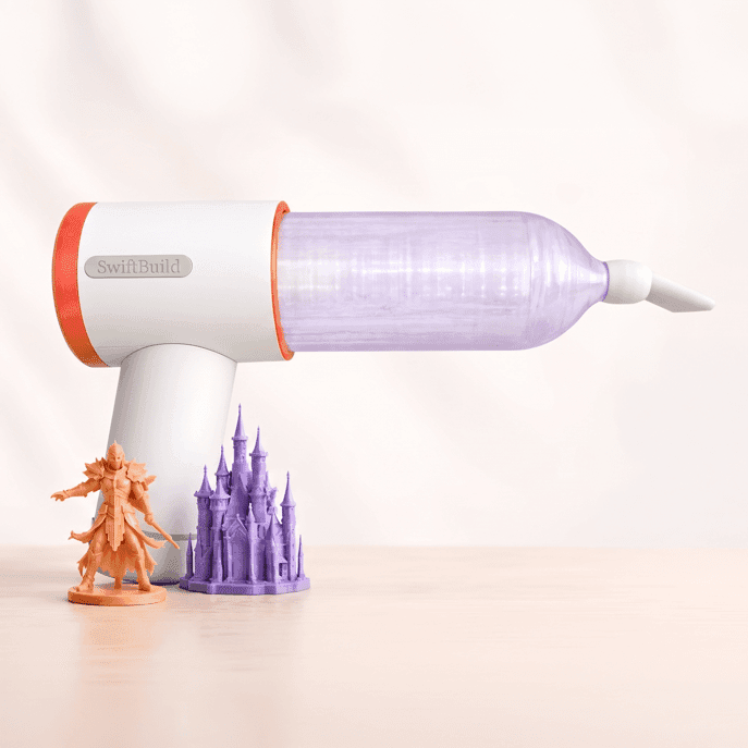 Swiftbuild Pro|90 秒でレジン後片付けのストレスを根絶する光造形 3D プリンター専用レジン回収システム