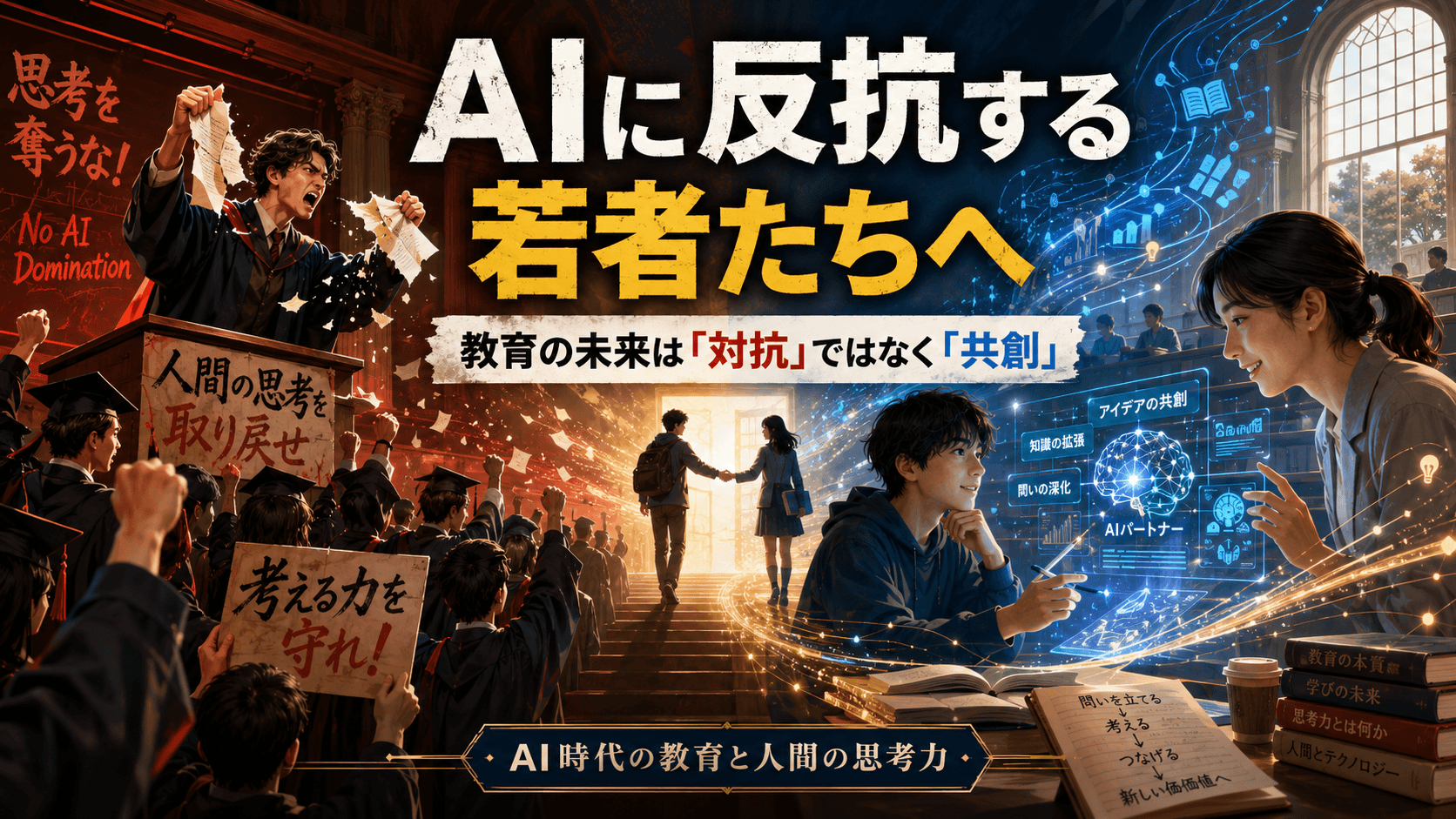 全米の名門大学が一斉に反AIへ。彼らはいったい何に怒っているのか?
