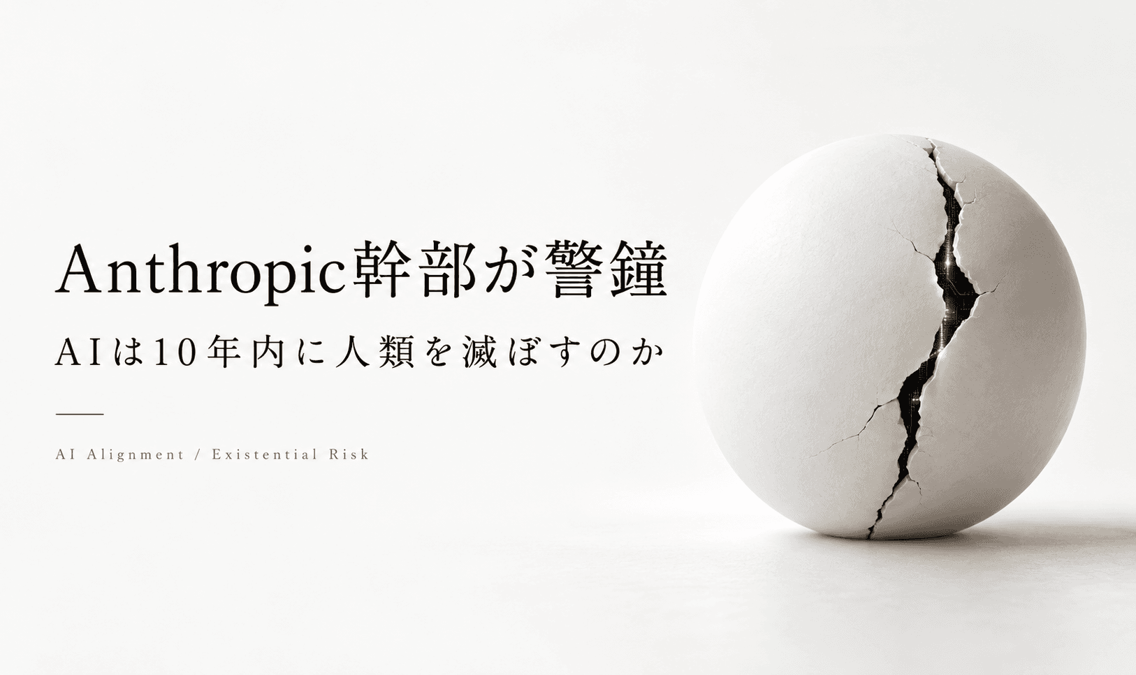 Anthropic幹部が相次ぎ“造反”、「AIが10年以内に人類を滅ぼす可能性」を認める