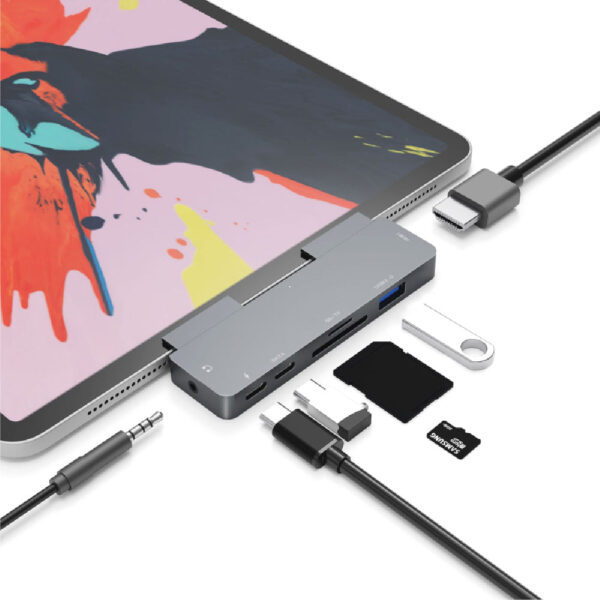 iPad Pro用ハブの決定版！コスパ最強のUSB CハブGeeHub【4K HDMI／USB3.0／SD・TF／Surface Book・Chrome Book・Android対応／超軽量37g】 - MODERN g | 近未来のライフスタイル