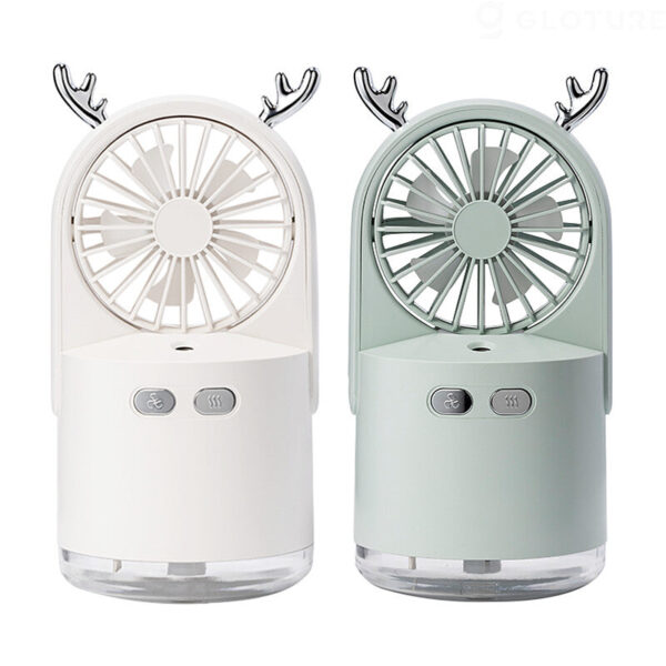 HBLINK Antler ミスト扇風機【お肌ケア・アンビエント照明】【お得な2個セット】 - MODERN g | 近未来のライフスタイル