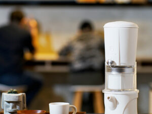 本格ホットコーヒー＆水出しコーヒー抽出をこれ一台で！ 天然陶器コーヒードリッパー HOFFE Ⅱ - MODERN g | 近未来のライフスタイル