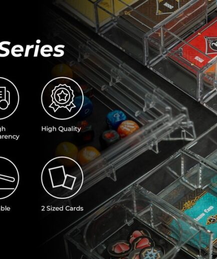 NEW Clear Series｜ボードゲームの無限拡張とスマートなオーガナイズを実現