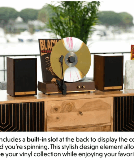 Fuse Audio GLD｜縦型レコードプレーヤーで体感するプレミアムサウンドと美しいデザイン