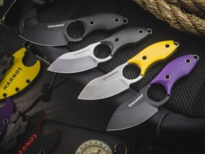 HARNDS Knife｜D2スチールとG10ハンドル、N690スチールとカーボンファイバーの完璧な組み合わせ