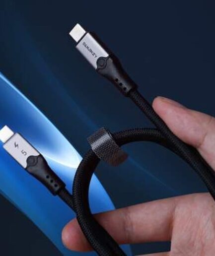 SANJINZY Thunderbolt 5ケーブル｜次世代オールインワンケーブルで高速充電・データ転送を実現