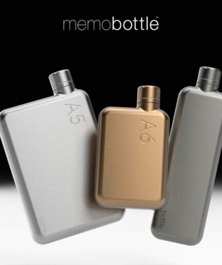 Memobottle Elements Collection｜持続可能でスタイリッシュなフラットボトルシリーズ