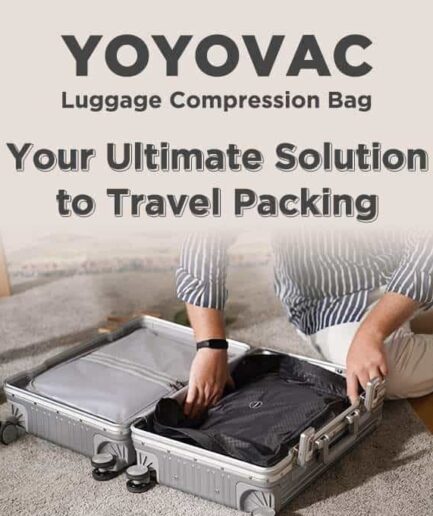 Yoyovac｜スーツケースいらずの賢い旅のパートナー