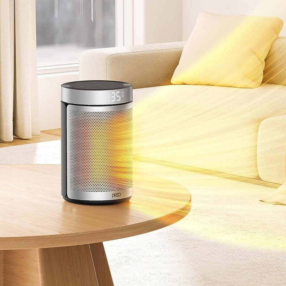 1200Wのパワフルな暖房能力を持つセラミックヒーター （Dreo  