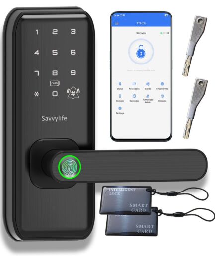 SavvyLife Keyless Entry Fingerprint Lock｜高性能で信頼性の高いスマートロック