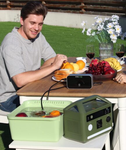 SterilPure｜シンクを瞬時に変えるポータブル超音波食洗機