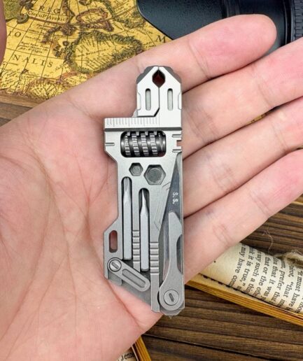 TI EDC WRENCH 2.0｜チタン製8-in-1マルチツールの究極進化