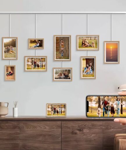 GTMEDIA’s Digital Photo Wall｜壁をアートギャラリーに変える革新的デジタルフォトフレーム