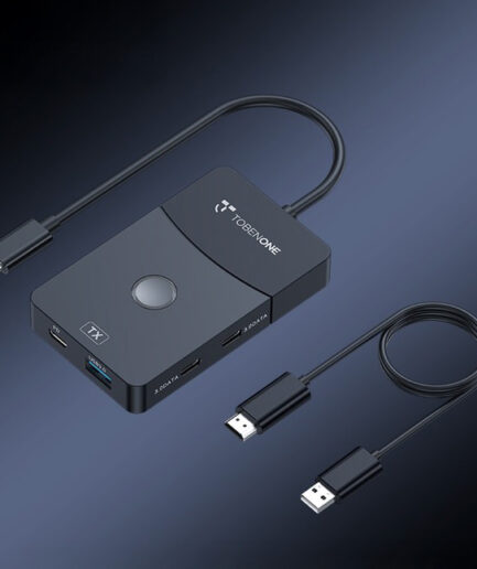 TobenONE｜6-in-1完全ワイヤレス伝送ハブ＆HDMIレシーバーの新たな革命
