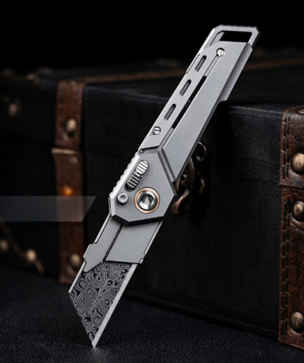 Titaner Ti Folding Knife｜世界初のデュアルロック ヘビーデューティ ユーティリティナイフ