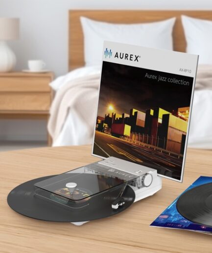 AX-RP10｜ジャケットが飾れる Bluetooth 対応のレコードプレーヤー