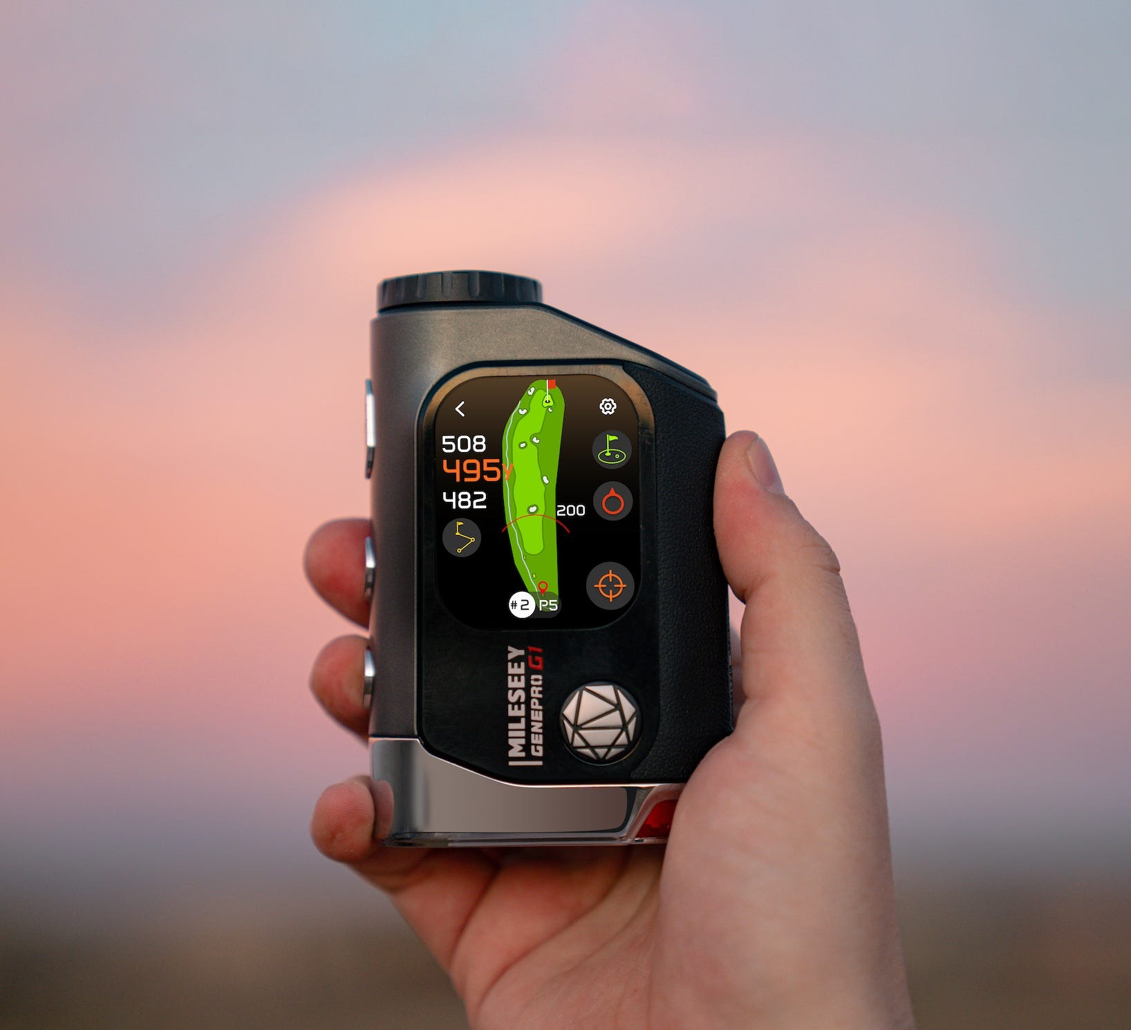 GENEPRO G1 ゴルフ用距離計 GenePro G1｜ハイブリッド GPS / レーザー 