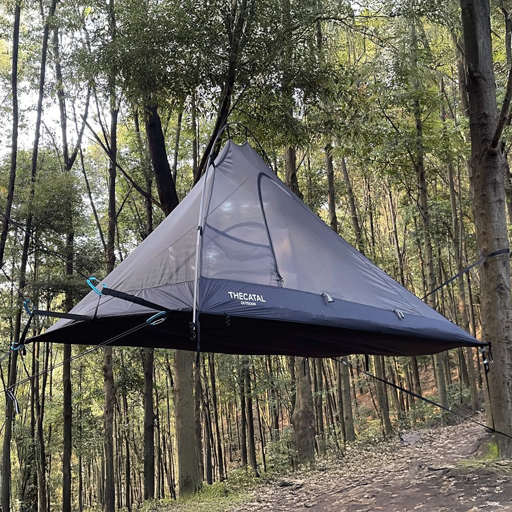 FLOATY Dual Hammock Tent｜アウトドアを革命するオールインワン 