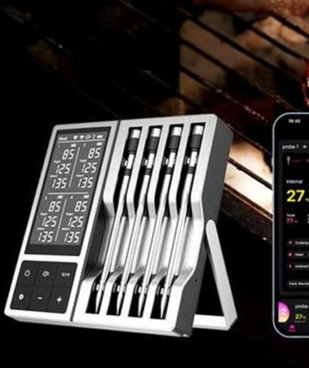HKGJ｜4 本のプローブで全ての肉と温度をマスターするスマート肉温計