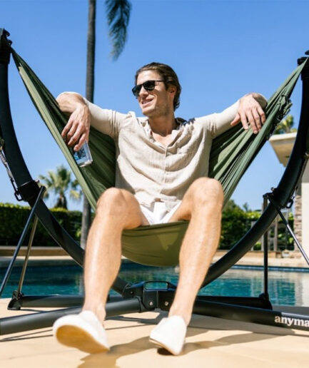 anymaka Portable Swing Chair｜3秒でセットアップ、全天候型の快適リラクゼーションチェア