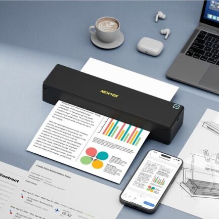 NEWYES LD0806 Portable Inkjet Printer｜世界最小最軽量のA4インクジェットプリンター、どこでもプロ級の印刷を