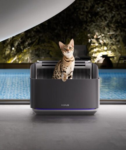 Popur S7 Split Litter System｜猫と飼い主の生活を変える分離式猫砂システム