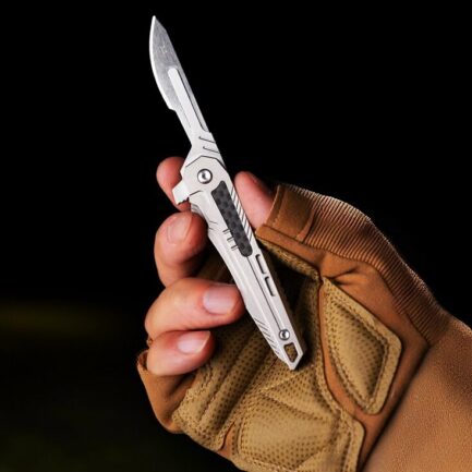 Folding Utility Knife｜グレード 5 チタン製の多機能折りたたみユーティリティナイフ