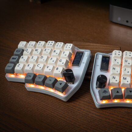 Zythe｜人間工学に優れたワイヤレススプリットテンティングキーボード