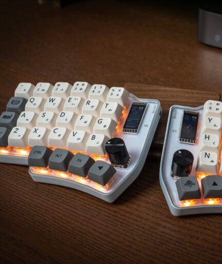 Zythe｜人間工学に優れたワイヤレススプリットテンティングキーボード